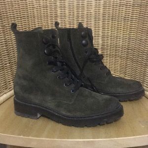Frye combat boots